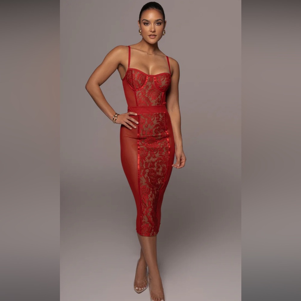Jluxlabel lace skirt set